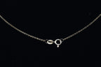 Sterling Silver Laser Cut Pierced Design Crucifix Pendant on Sterling Silver Chain Necklace - 18"
