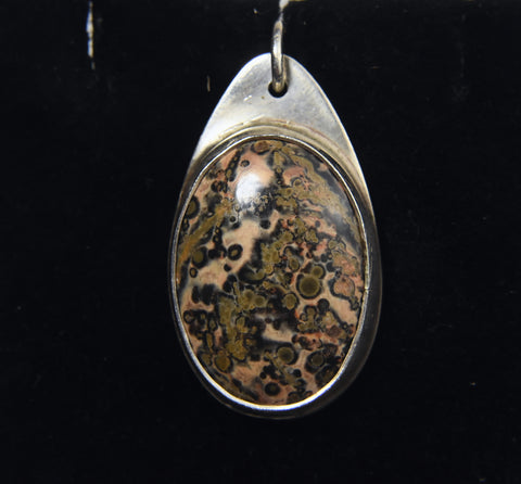 Leopardskin Jasper Pendant