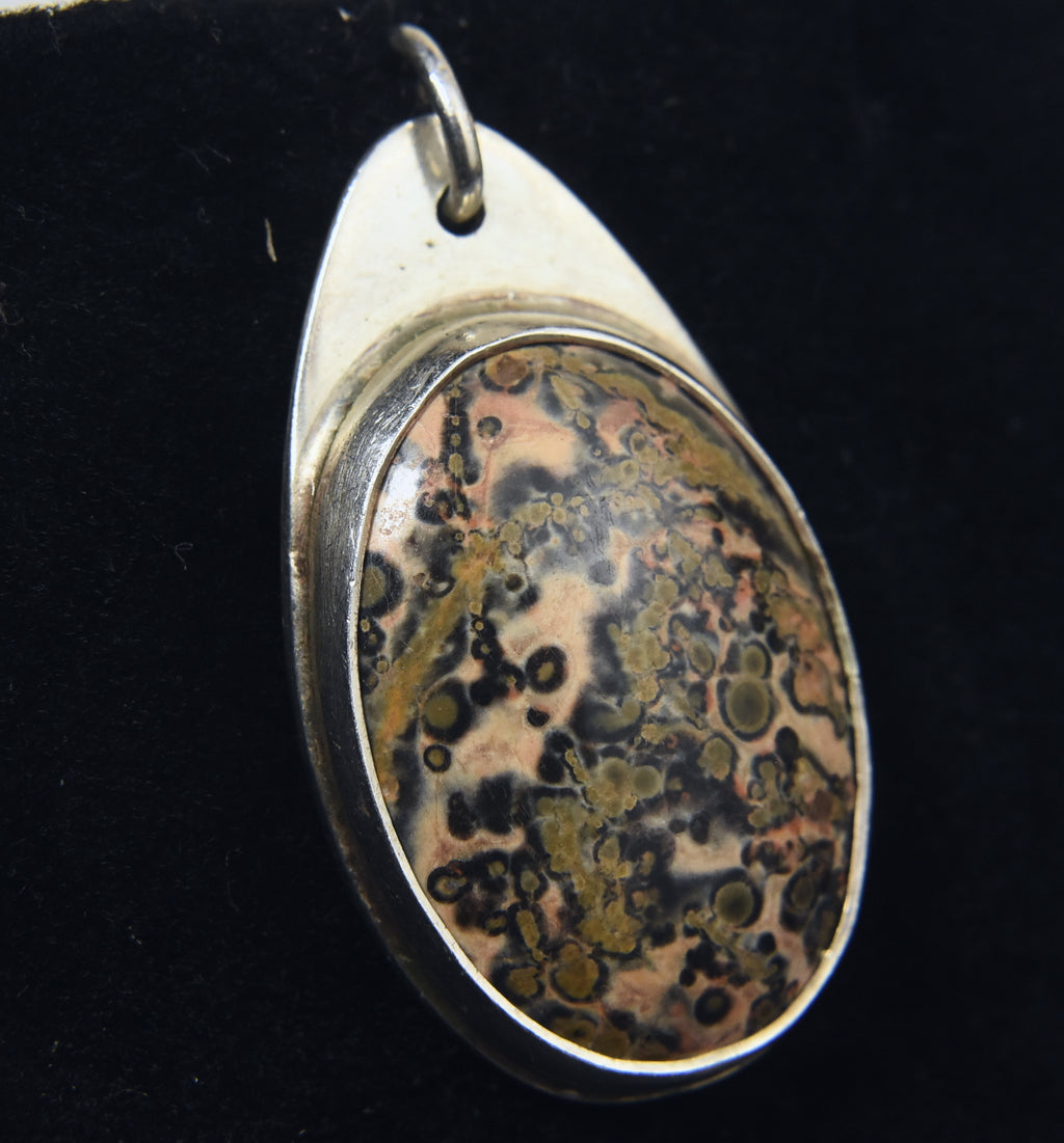 Leopardskin Jasper Pendant