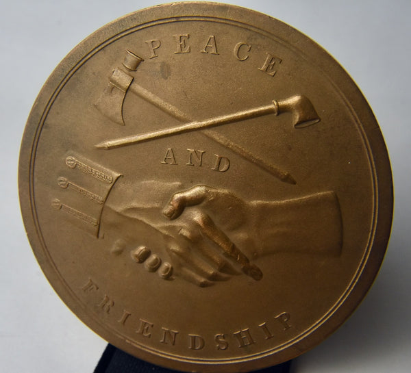 James Madison Bronze Indian Peace Medal