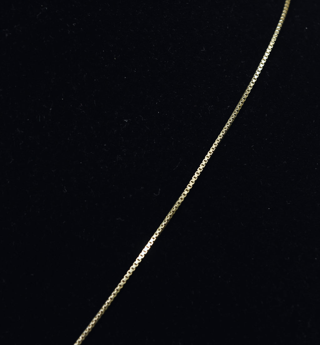 Diamond Sterling Silver Marlin Pendant on Gold Tone Sterling Silver Italian Chain Necklace