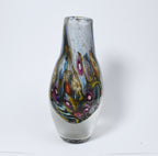 Heavy Enclassed Glass Milefiori Vase