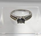 Sterling Silver Mystic Stone Ring - Size 7