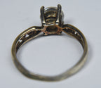 Vintage Sterling Silver Pierced Designs Ring - Size 7.5