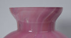 Pink Mottled Glass Vase