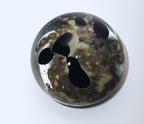 Dome Paperweight with Tribubbles and Surface/Undersurface Decorations!