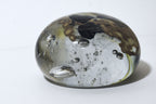 Dome Paperweight with Tribubbles and Surface/Undersurface Decorations!