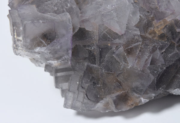 Beautiful Purple Fluorite Cluster Specimen