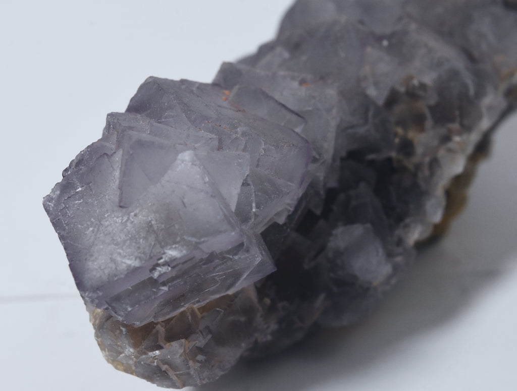 Beautiful Purple Fluorite Cluster Specimen