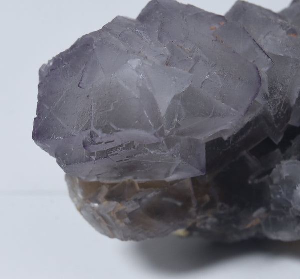 Beautiful Purple Fluorite Cluster Specimen