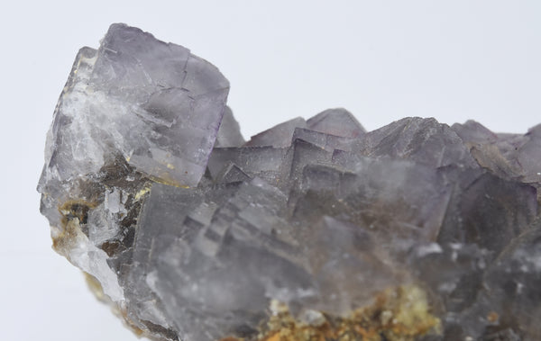 Beautiful Purple Fluorite Cluster Specimen