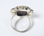 Purple Mojave Turquoise Sterling Silver Ring - Size 7.75