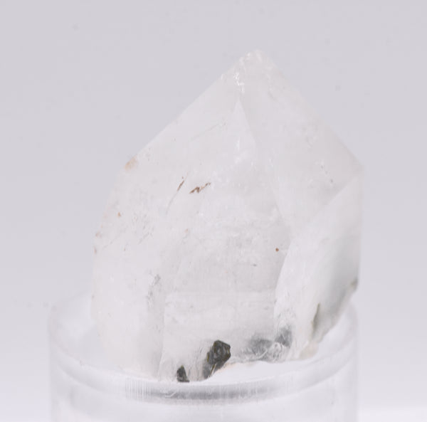 Quartz Crystal Point with Epidote Inclusions - Pakistan