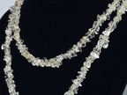Single Strand Quartz Chip Bead Necklace - 36 inches