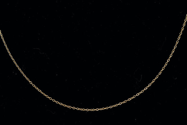 Ross-Simons - Gold Tone Sterling Silver Italian Chain Necklace -18"