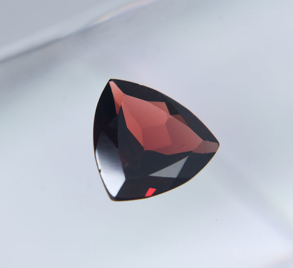 Red Garnet Trillion Cut - Loose Gemstone - 2.2ct