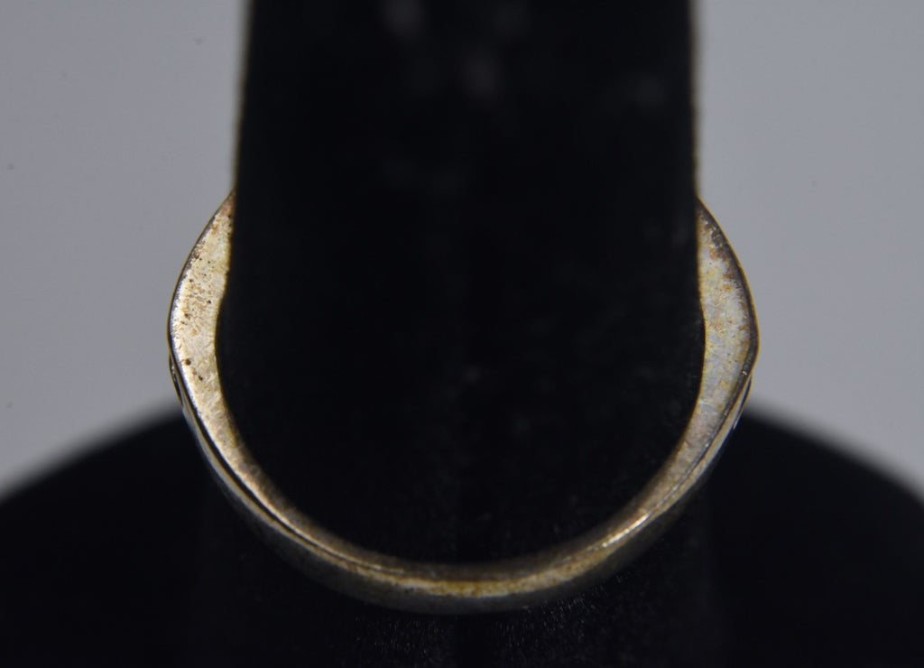 Sterling Silver Cubic Zirconia Channel Set Ring - Size 6