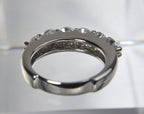 Sterling Silver Cubic Zirconia Ring - Size 5