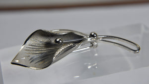 Sterling Silver Calla Lily Brooch