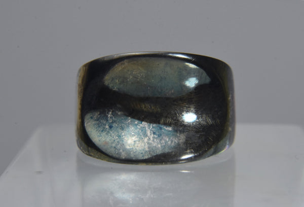 Sterling Silver Modern Design Ring - Size 6.5