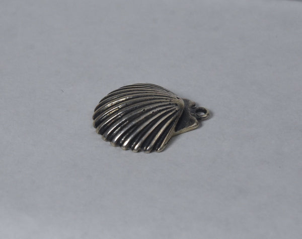 Sterling Silver Scallop Shell Charm