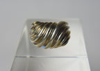 HEAVY Sterling Silver Modern Ring - Size 6.75