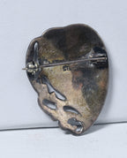 Siam Sterling Silver Enamel Dancer Brooch