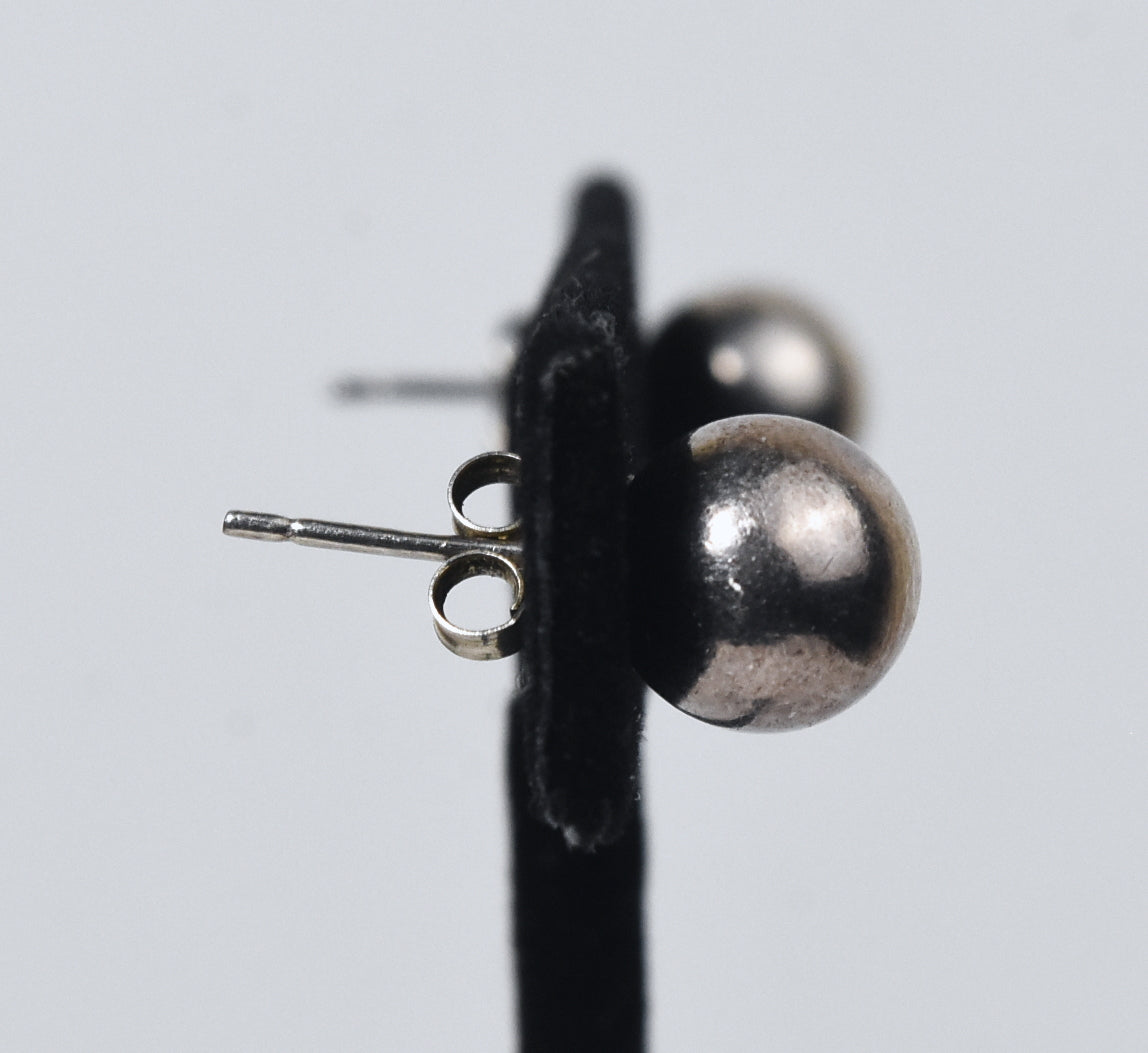 Vintage Sterling Silver Stud Earrings