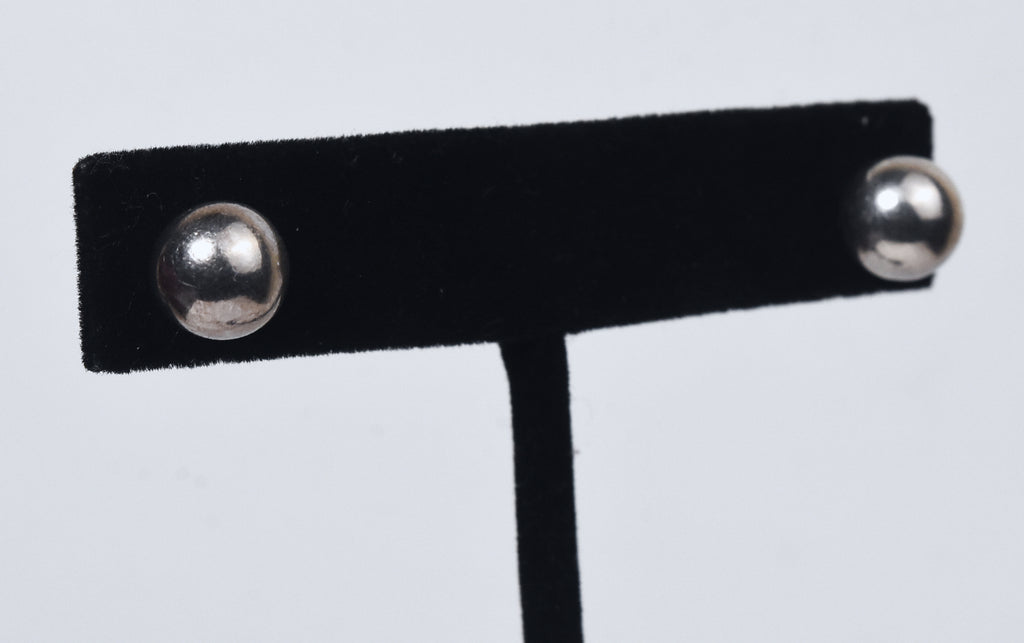 Vintage Sterling Silver Stud Earrings