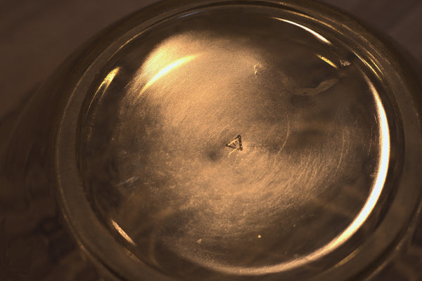 Cambridge Glass Co. - 1930s 'Apple Blossom' Two-Handled Petroleum Glass Bowl