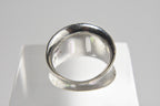 Veronese - Italian Sterling Silver Saddleback Ring - Size 7.5