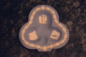 Wedgwood - Vintage Jasperware Clover Dish