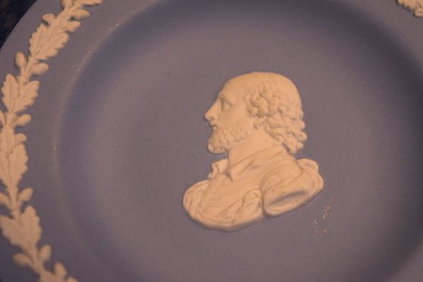 Wedgwood - Vintage William Shakespeare Jasperware Plate