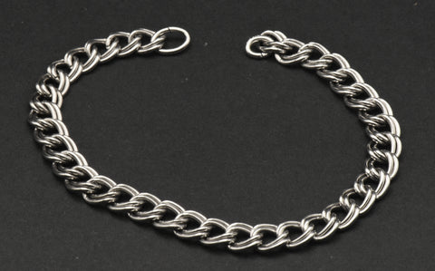 Vintage Sterling Silver Chain Link Bracelet - NO CLOSURE