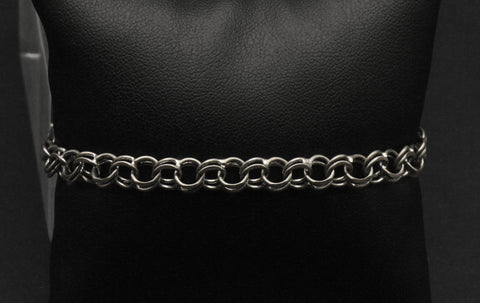 Vintage Sterling Silver Chain Link Bracelet
