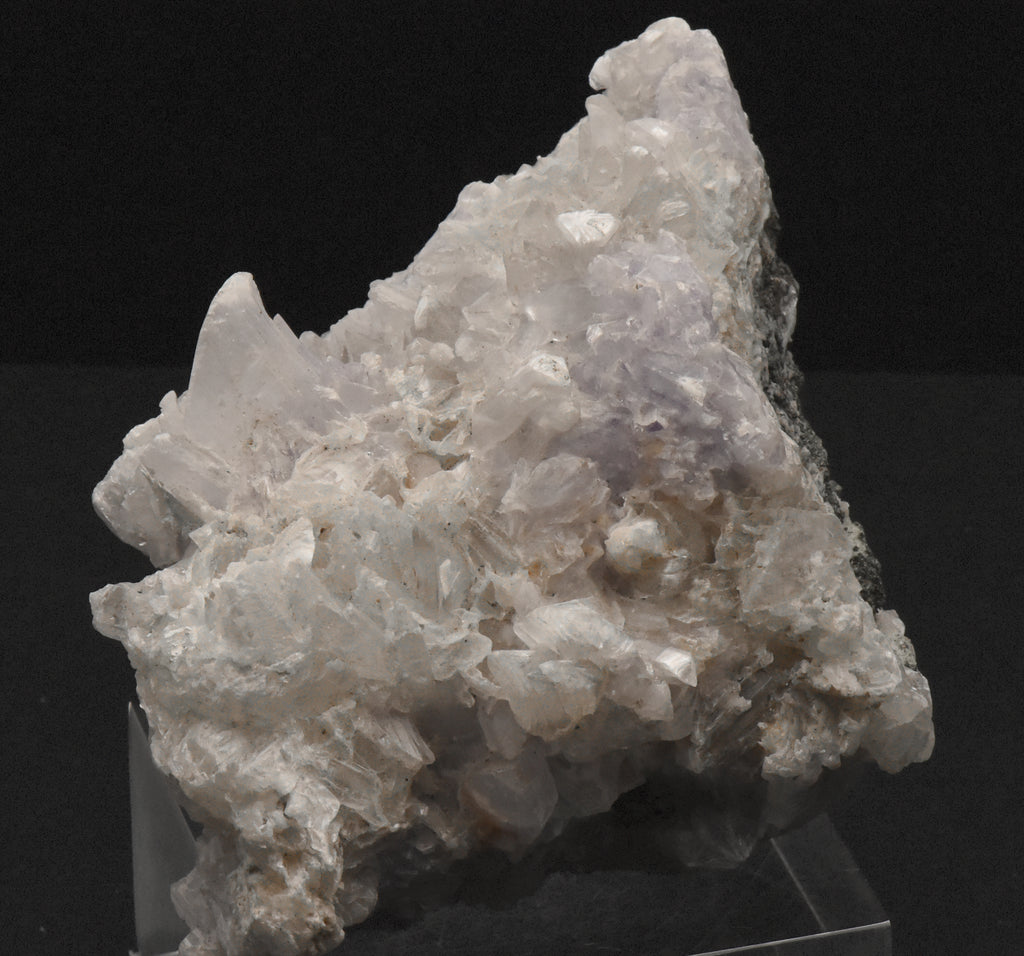 Purple Creedite and Gypsum Crystals Cluster Mineral Specimen - 745g