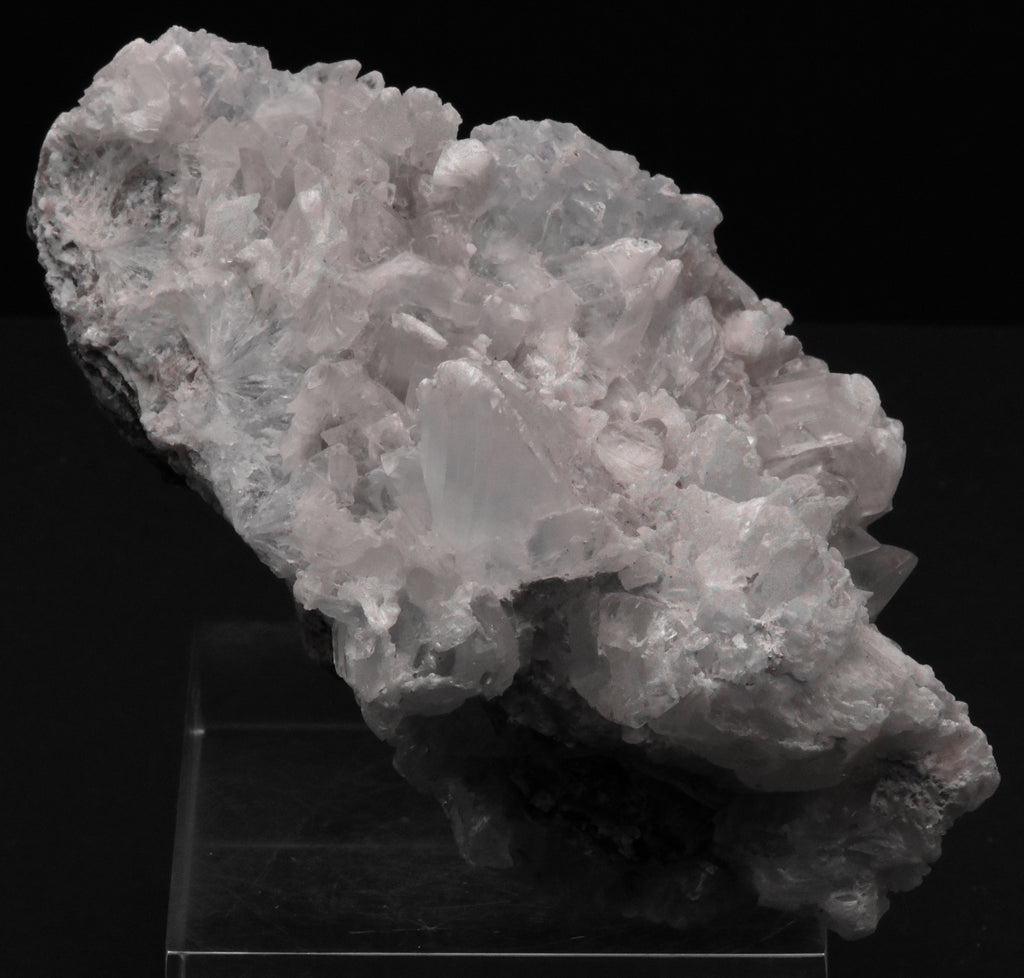 Purple Creedite and Gypsum Crystals Cluster Mineral Specimen - 745g