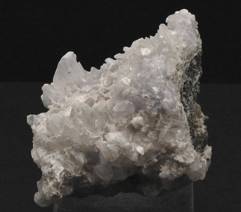 Purple Creedite and Gypsum Crystals Cluster Mineral Specimen - 745g