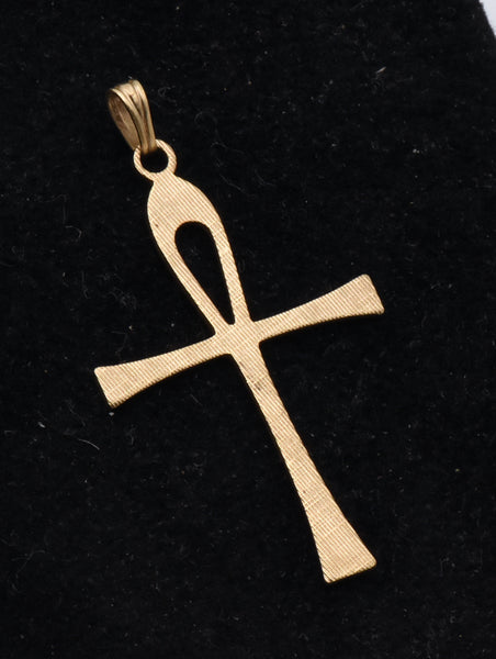 Curtis Manufacturing Co. - Vintage 14k Gold Filled Ankh Pendant