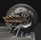 Vintage Silvestri Glass Apple Paperweight