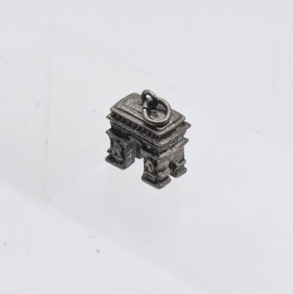 Vintage Arc de Triomphe 800 Silver Charm