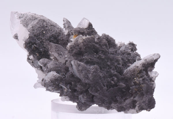Arsenic on Quartz 'Hedgehog' Crystal Cluster - Romania