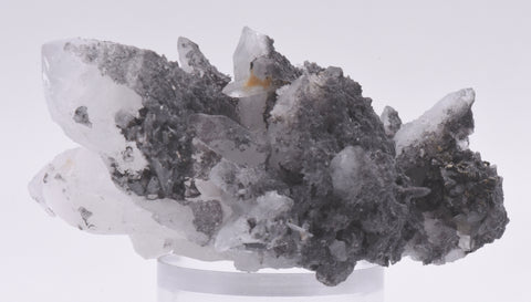 Arsenic on Quartz 'Hedgehog' Crystal Cluster - Romania