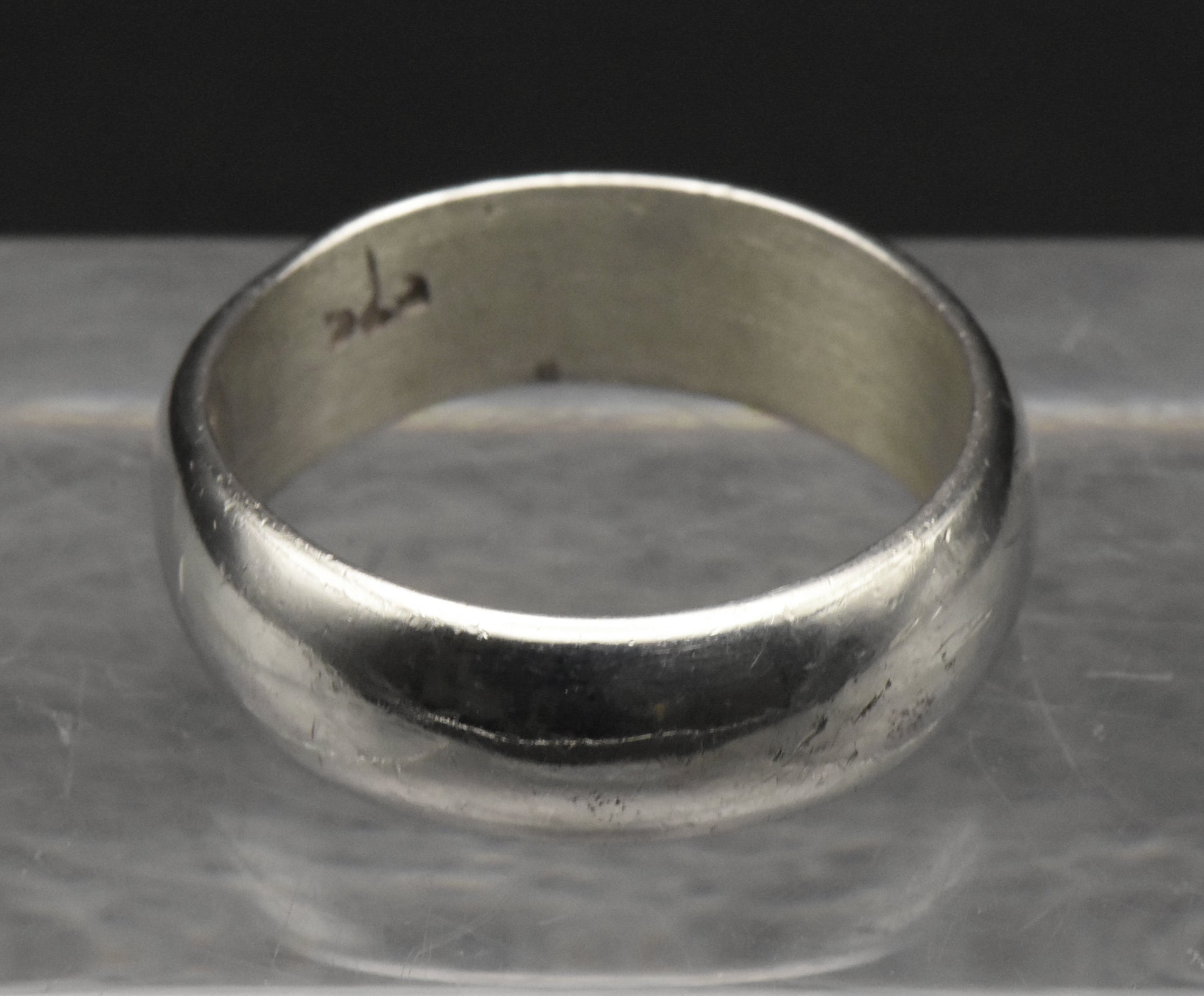 Vintage Sterling Silver Band - Size 11.75