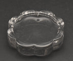 Vintage Glass Coaster Paperweight