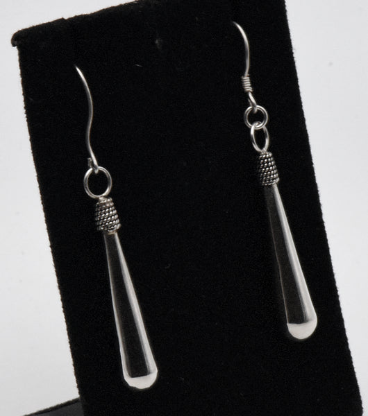 Vintage Sterling Silver Dangle Earrings