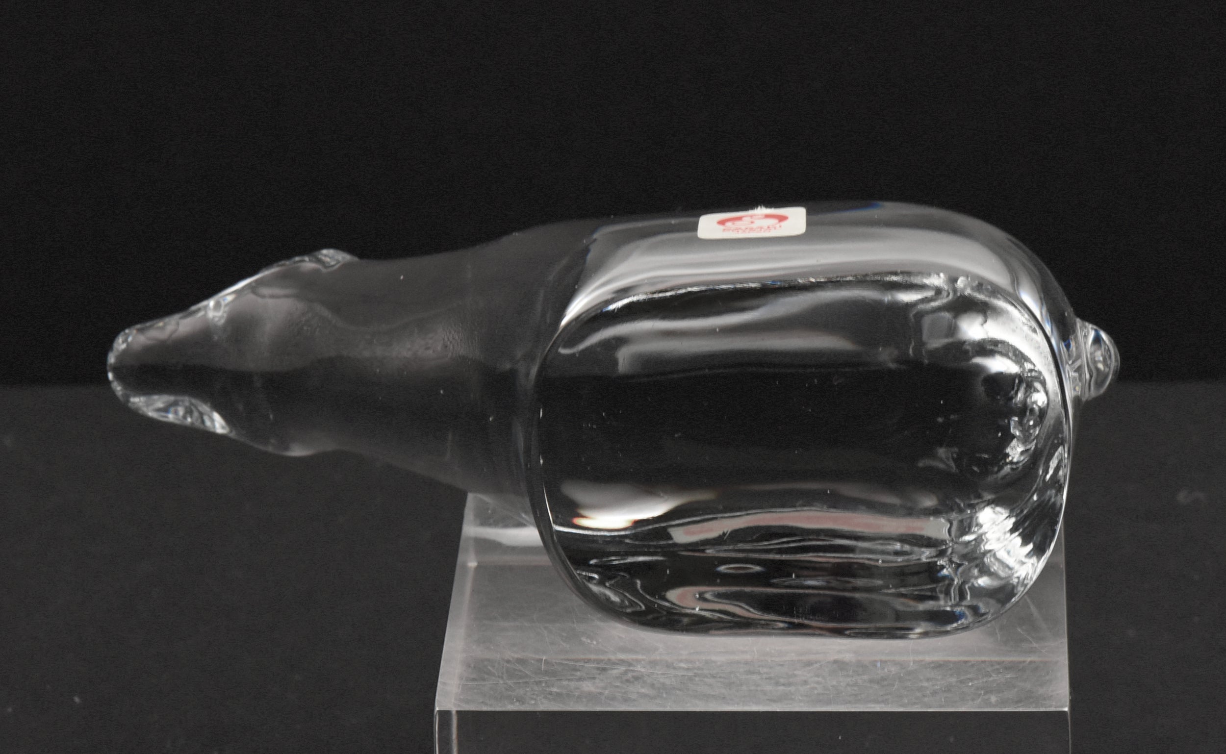 Sasaki Crystal - Vintage Crystal Polar Bear Figurine