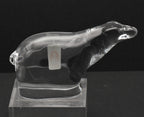 Sasaki Crystal - Vintage Crystal Polar Bear Figurine