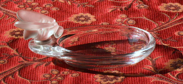 Glass Hornet Trinket Dish - AS IS