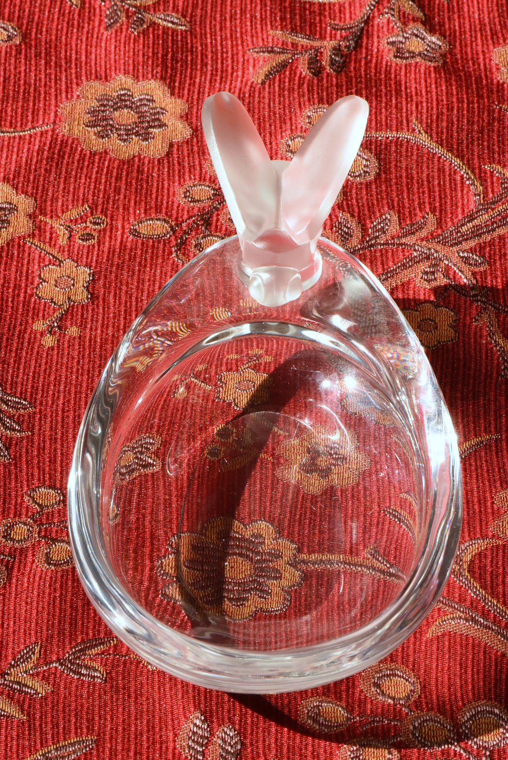 Glass Hornet Trinket Dish - AS IS